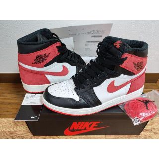 ナイキ(NIKE)のNIKEAIR JORDAN 1 RETRO HIGH OG TRACK RED(スニーカー)