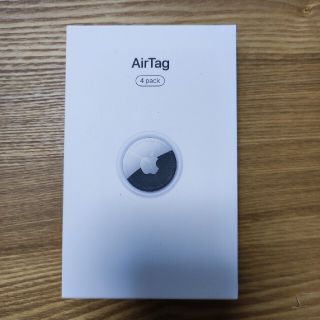 アップル(Apple)のApple AirTag ４個入りパック（新品未開封）(その他)