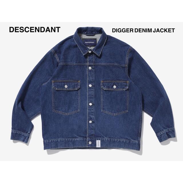 21AW DESCENDANT DIGGER DENIM JACKET 1 S-