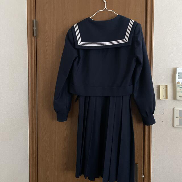 セーラー服　160A ベルト付き　最終値下げ キッズ/ベビー/マタニティのキッズ服女の子用(90cm~)(その他)の商品写真