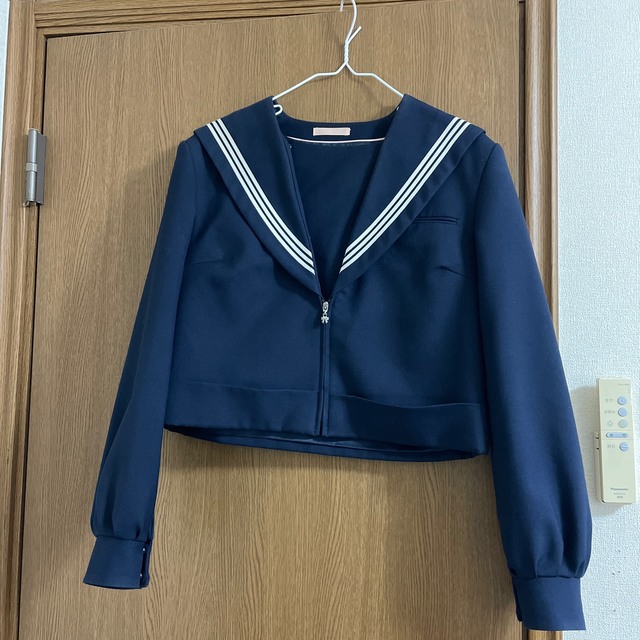 セーラー服　160A ベルト付き　最終値下げ キッズ/ベビー/マタニティのキッズ服女の子用(90cm~)(その他)の商品写真