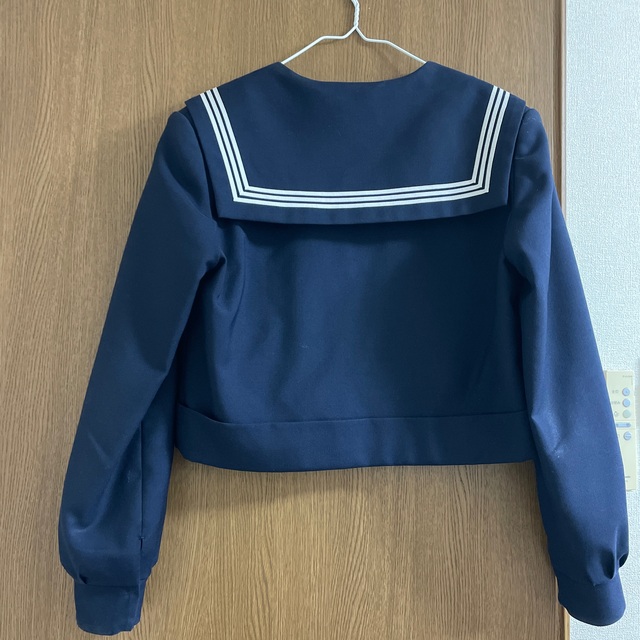 セーラー服　160A ベルト付き　最終値下げ キッズ/ベビー/マタニティのキッズ服女の子用(90cm~)(その他)の商品写真