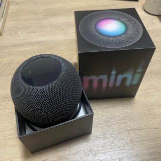 アップル(Apple)のAPPLE HomePod mini/スペースグレイ　最終価格(スピーカー)