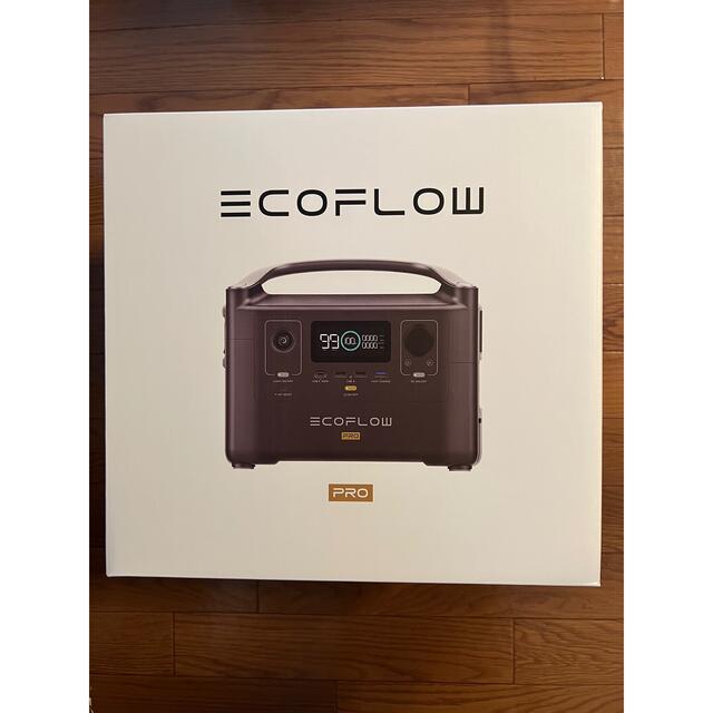 EcoFlow ポータブル電源 大容量 RIVER Pro 新品・未使用