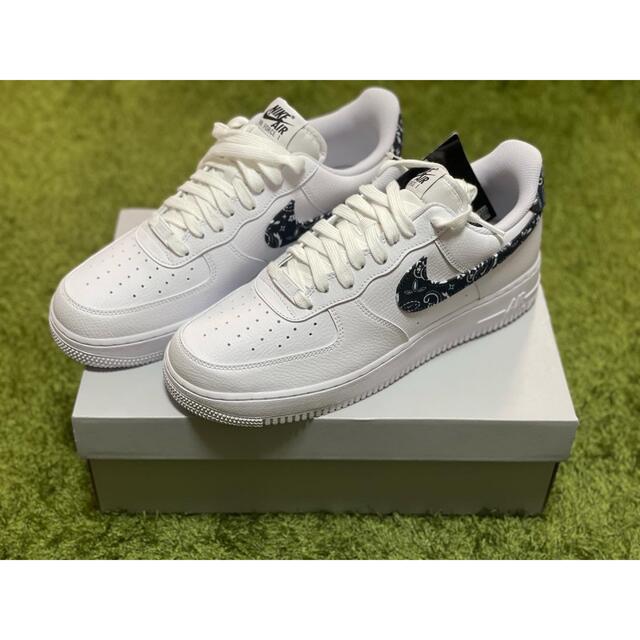 NIKE airforce1 ペイズリー　黒　28.5センチメンズ