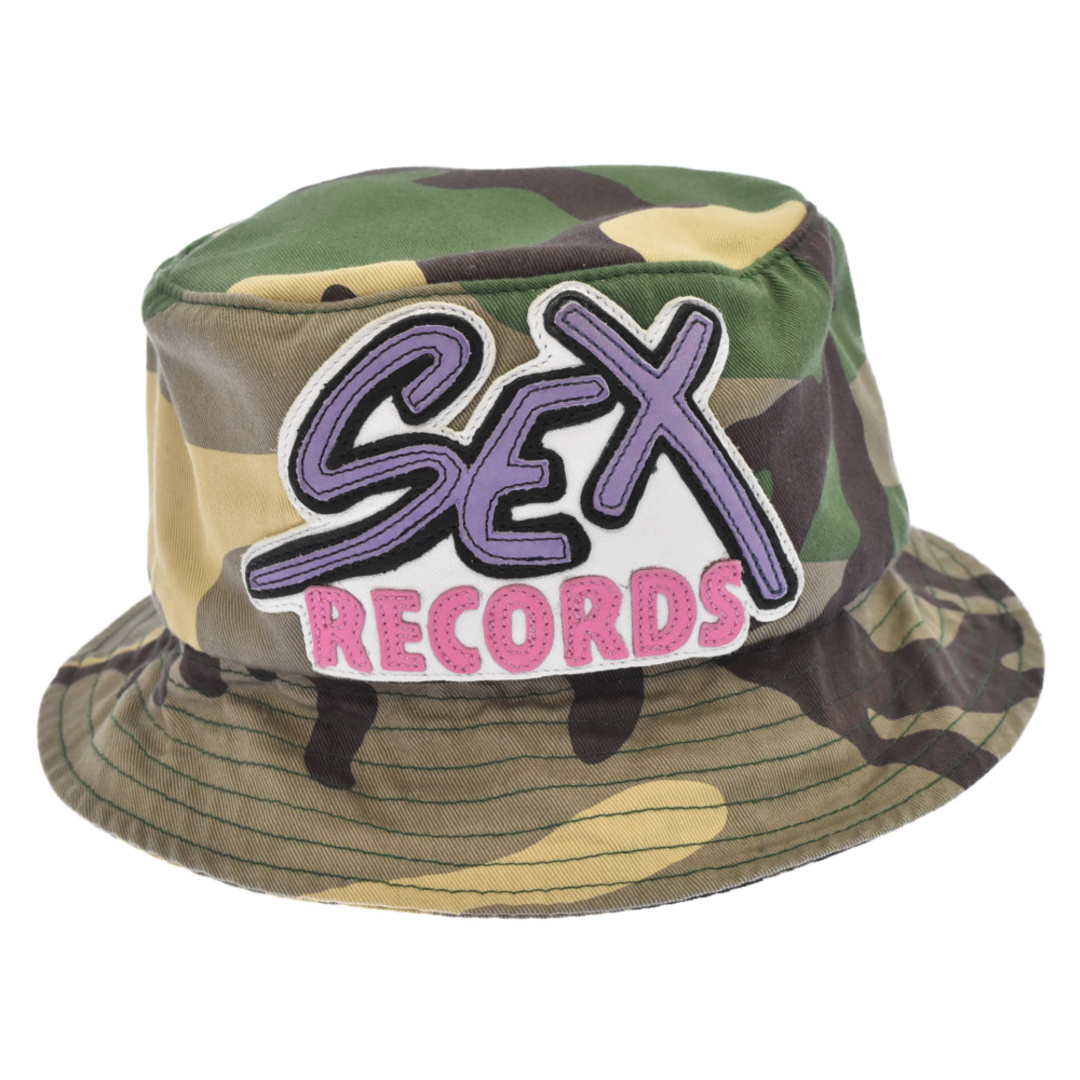 CHROME HEARTS クロムハーツ 21AW ×MATTY BOY Sex Records Camo Bucket Hat ×マッティボーイ セックスレコードカモバケットハット 迷彩帽子