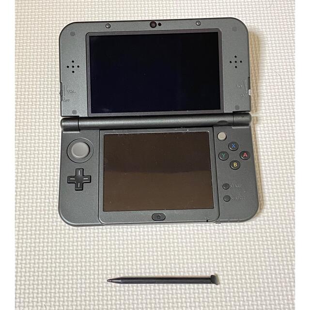 ニンテンドー3DS(ニンテンドー3DS)のNintendo 3DS  LL メタリックブラック エンタメ/ホビーのゲームソフト/ゲーム機本体(携帯用ゲーム機本体)の商品写真