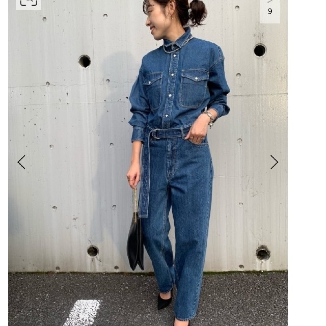Spick & Span 5 1/2 DENIM JUMPSUIT - サロペット/オーバーオール