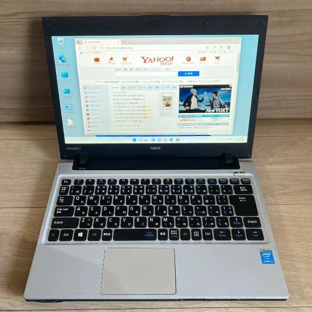 中古ノートパソコンNEC高性能PC - VK27MCZCM/8GB スマホ/家電/カメラのPC/タブレット(ノートPC)の商品写真