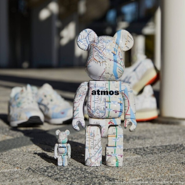 MEDICOM TOY BE@RBRICK atmos SUBWAY