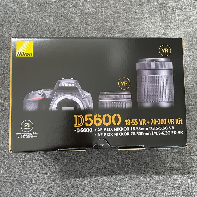 Nikon デジタル一眼レフカメラ D5600 ダブルズームキット24160万画素撮像素子サイズ