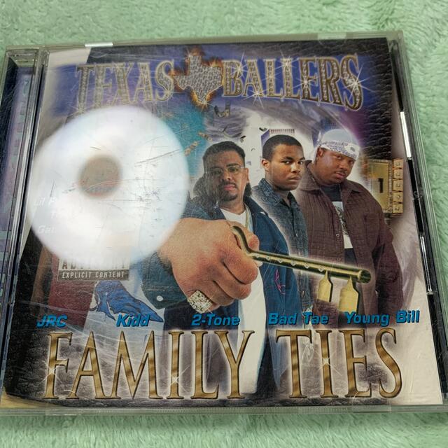 Texas Ballers ‎/ Family Ties エンタメ/ホビーのCD(ヒップホップ/ラップ)の商品写真