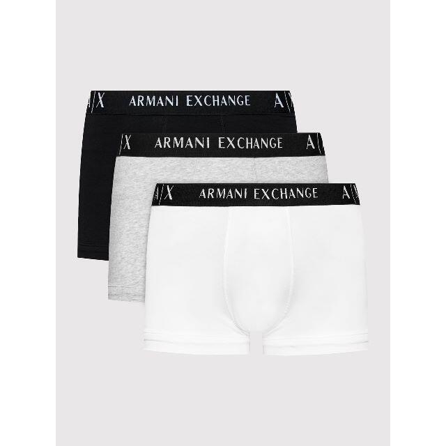 ARMANI EXCHANGE(アルマーニエクスチェンジ)のアルマーニエクスチェンジ ストレッチコットンボクサーパンツ マルチM3枚セット メンズのアンダーウェア(ボクサーパンツ)の商品写真