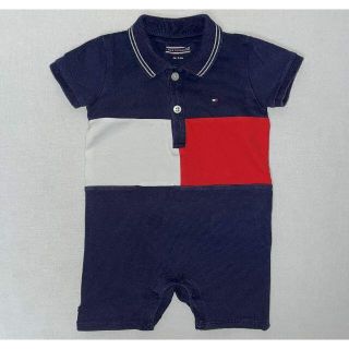 トミーヒルフィガー(TOMMY HILFIGER)のベビー服）Tommy Hilfiger ロンパース(ロンパース)