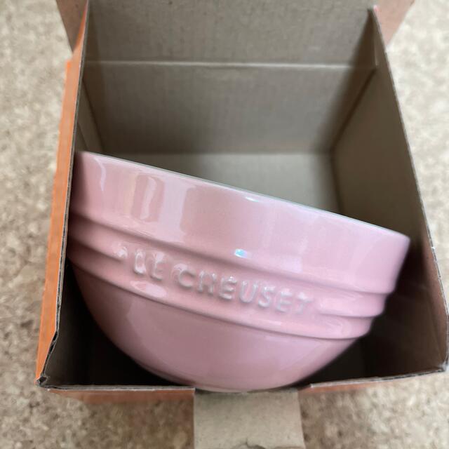 LE CREUSET(ルクルーゼ)のライスボウル　ライトマカロンピンク インテリア/住まい/日用品のキッチン/食器(食器)の商品写真