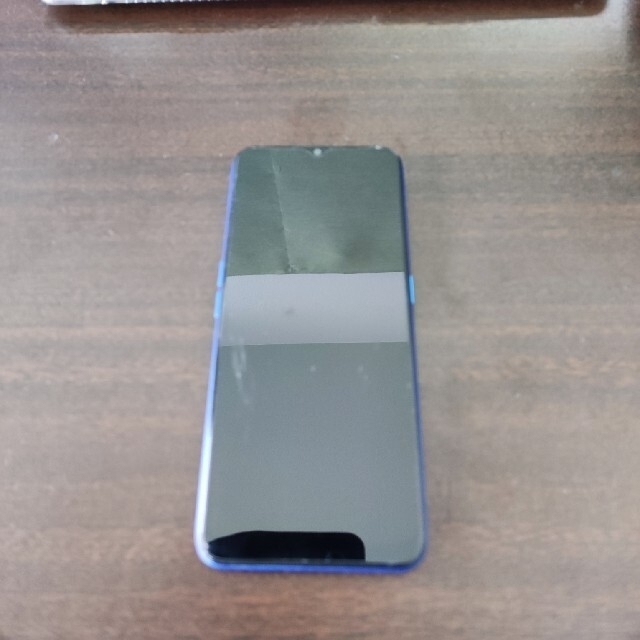 OPPO(オッポ)の楽天モバイル OPPO A5 2020 64GB ブルー CPH1943 SIM スマホ/家電/カメラのスマートフォン/携帯電話(スマートフォン本体)の商品写真