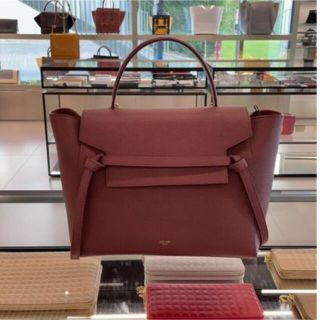 セリーヌ(celine)のCELINEベルトバッグ茶色(ベルト部分のみ)(ハンドバッグ)