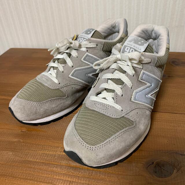 New Balance(ニューバランス)のニューバランス M996 made in USA 24cmライトグレー レディースの靴/シューズ(スニーカー)の商品写真