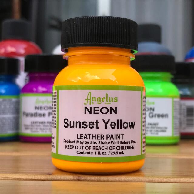 【Sunset Yellow】Angelus paintアンジェラスペイント  エンタメ/ホビーのアート用品(絵の具/ポスターカラー)の商品写真