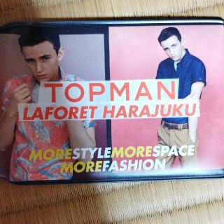 トップマン(TOPMAN)のTOPMAN　ラフォーレ原宿　ノベルティ　カードケース　TOPSHOP(ノベルティグッズ)