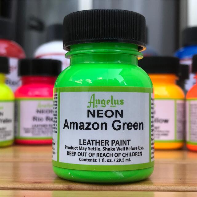 【Amazon Green】Angelus paintアンジェラスペイント エンタメ/ホビーのアート用品(絵の具/ポスターカラー)の商品写真