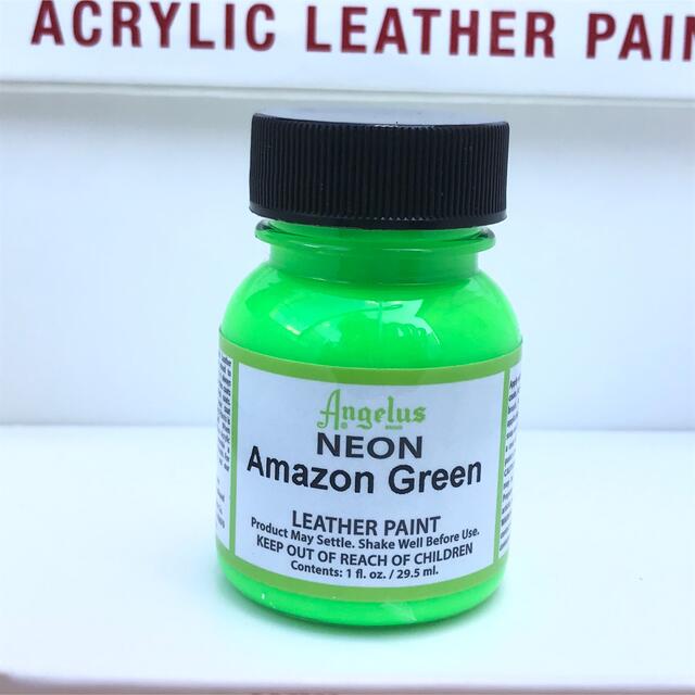 【Amazon Green】Angelus paintアンジェラスペイント エンタメ/ホビーのアート用品(絵の具/ポスターカラー)の商品写真