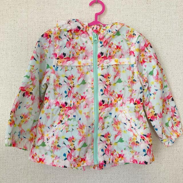 ZARA KIDS(ザラキッズ)のZARAbaby パーカー ウィンドブレーカー アウター キッズ/ベビー/マタニティのキッズ服女の子用(90cm~)(ジャケット/上着)の商品写真