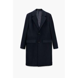 ザラ(ZARA)の完売品 新品 定価24000円 ZARA オーバーサイズ ウールブレンドコート (チェスターコート)