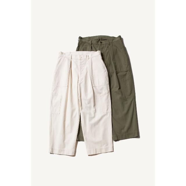 COMOLI(コモリ)の定価以下 2 新品 A.PRESSE USAF Hemmed Bottoms メンズのパンツ(ワークパンツ/カーゴパンツ)の商品写真