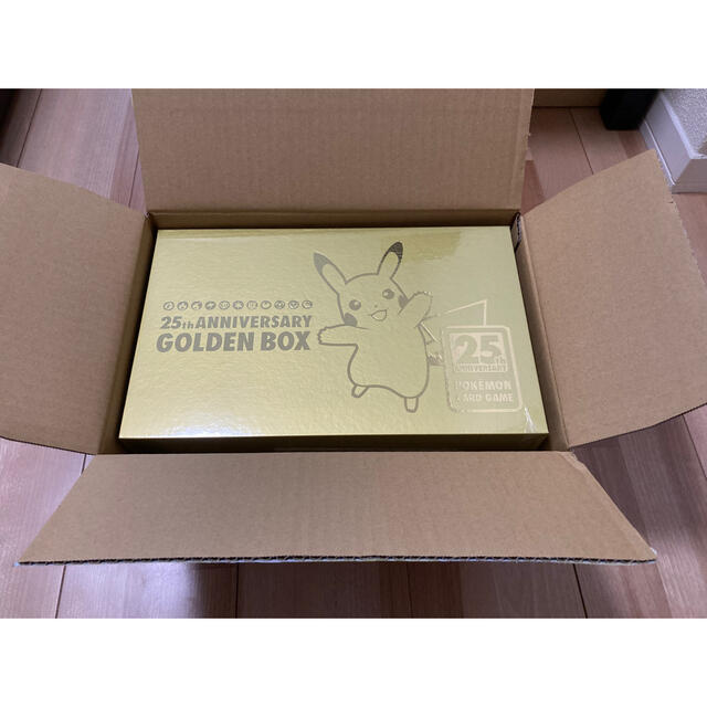 ポケモンカード ポケモン25周年 ゴールデンボックス 新品未開封 シュリンク付き Box/デッキ/パック