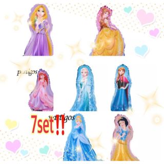 ディズニー(Disney)の新品　プリンセス  バルーン  7set!(モビール)