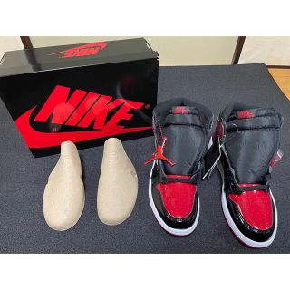 ナイキ(NIKE)のNike Air Jordan 1 High OG Patent Bred(スニーカー)