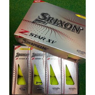 スリクソン(Srixon)のZ-STAR XV 4ダース 新品　ツアーイエロー　ゼットスター 2021年(その他)