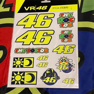 ヤマハ(ヤマハ)のVR46 V.ロッシ選手 公式ステッカーセット　ロッシ　motogp (ステッカー)