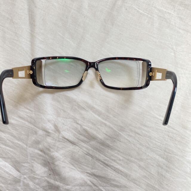 CAZAL(カザール)のCazalカザール 眼鏡 度有り MOD8002 ブラウン ゴールド GD金具  メンズのファッション小物(サングラス/メガネ)の商品写真