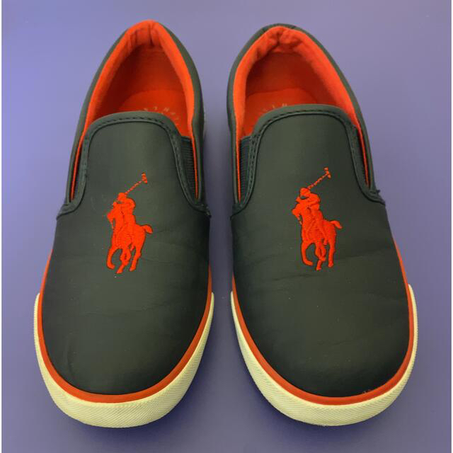 POLO RALPH LAUREN(ポロラルフローレン)のポロラルフローレン　子供靴 22cm キッズ/ベビー/マタニティのキッズ靴/シューズ(15cm~)(スニーカー)の商品写真