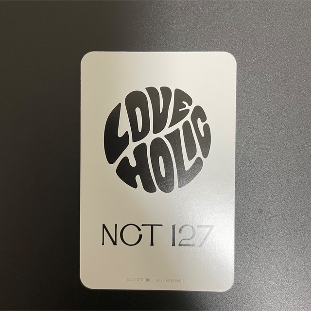 ジョンウ　トレカ　ラブホリ　loveholic Cver NCT127 エンタメ/ホビーのCD(K-POP/アジア)の商品写真