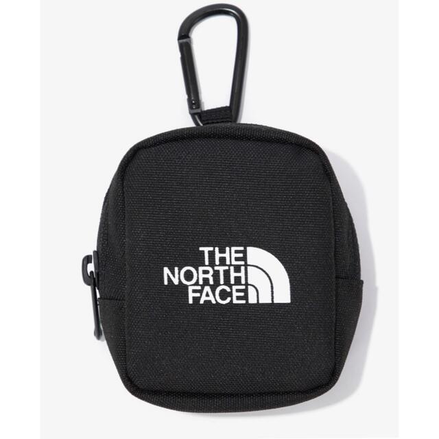 THE NORTH FACE(ザノースフェイス)の韓国限定 新品　ノースフェイス ミニポーチ キーホルダータイプ ブラック レディースのファッション小物(コインケース)の商品写真