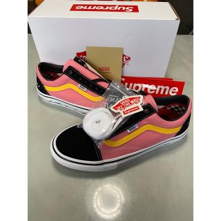 Supreme × Vans Old Skool "Pink" (スニーカー)