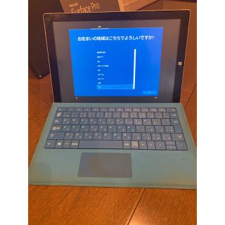 マイクロソフト(Microsoft)の【もっこり県警様専用】surface3/サーフェス3/ジャンク扱い/おまけ付き(ノートPC)