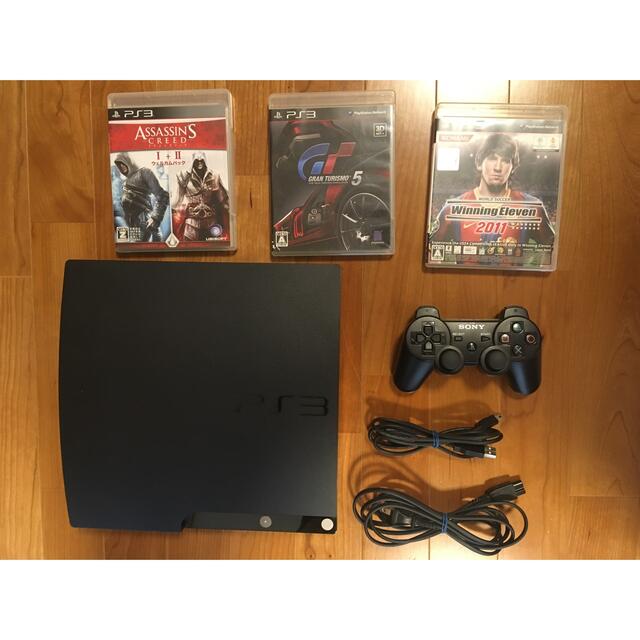 PlayStation3(プレイステーション3)のPS3本体（CECH-2000A）＋オマケ エンタメ/ホビーのゲームソフト/ゲーム機本体(家庭用ゲーム機本体)の商品写真