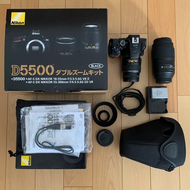 ニコンNikon D5500 ダブルズームキット