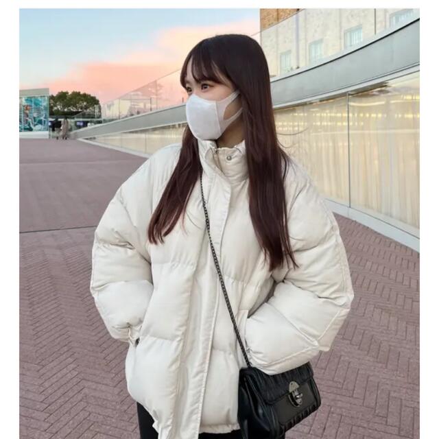 ブリーズショートペディン NAUNAU 韓国 レディースのジャケット/アウター(ダウンコート)の商品写真