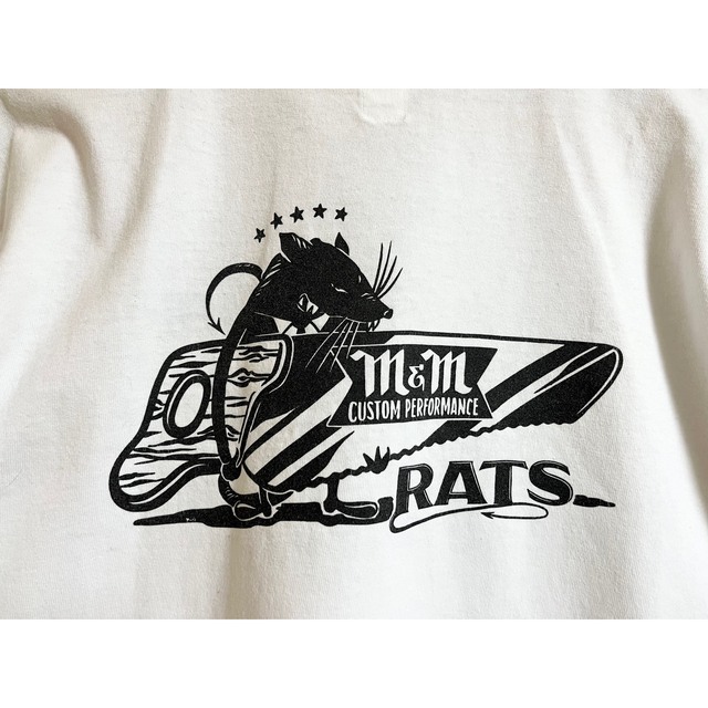レア　Rats × m&m custom performance ロンT 4