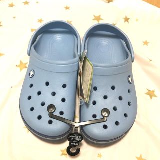 クロックス(crocs)のクロックス　サンダル　W8 24センチ　新品(サンダル)