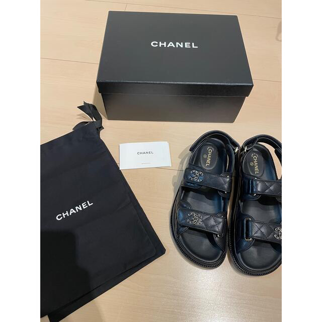 おトク情報がいっぱい! CHANEL - シャネル スポーツサンダル サンダル