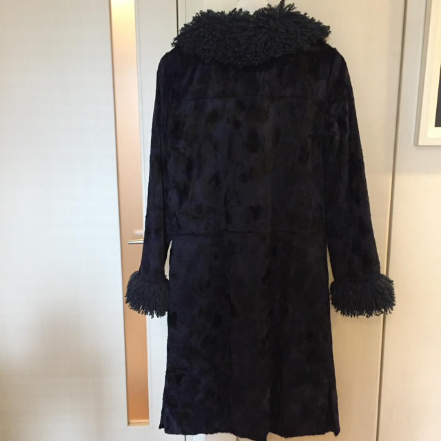 ANNA SUI(アナスイ)のaily様専用⭐️ほぼ新品⭐️ANNA SUIネイビーロングコート レディースのジャケット/アウター(ロングコート)の商品写真