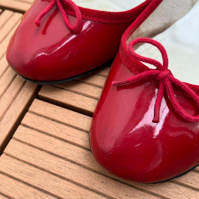 repetto(レペット)のレペット　赤　40 レディースの靴/シューズ(バレエシューズ)の商品写真