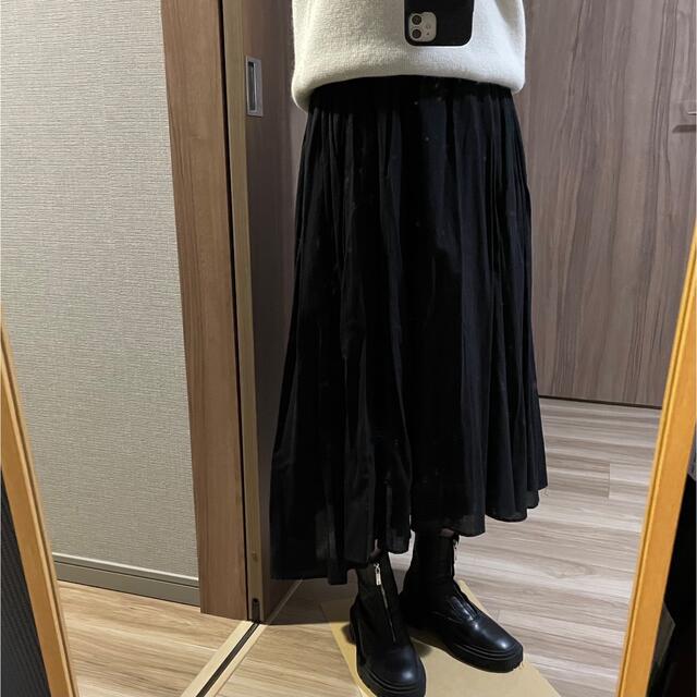パルクラミュー★ロングスカート　黒 1