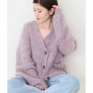 スピックアンドスパン(Spick & Span)のSpick &Span 【enrica】SHAGGY カーディガン　完売(カーディガン)